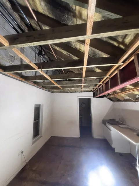Controlled artex plasterboard strip-out in Raynes Park