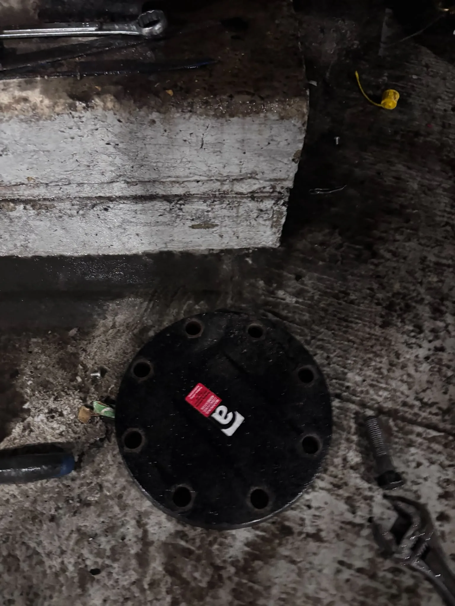 Artex scraping from a concrete ceiling during Raynes Park refurbishment