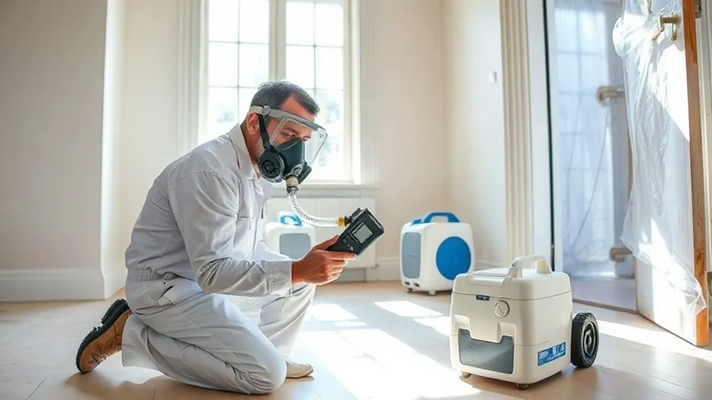 4-Stage Clearance Testing in Raynes Park — HSE-licensed specialists