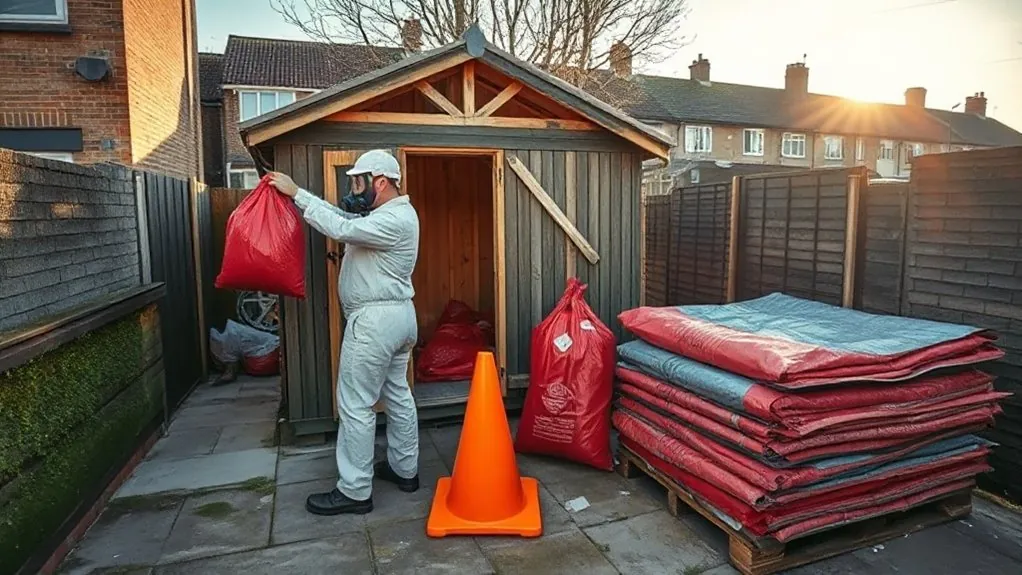 Garage & Shed Roof Removal in Raynes Park — HSE-licensed specialists