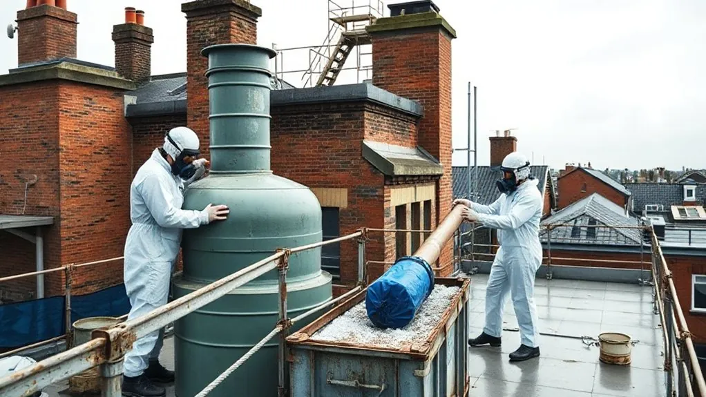 Water Tank & Flue Removal in Raynes Park — HSE-licensed specialists